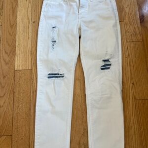 White Jeans Sz 2 Black/White